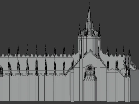 MILAN CATHEDRAL 3D Model