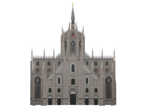 MILAN CATHEDRAL Modelo 3D