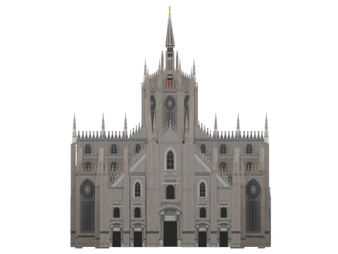 MILAN CATHEDRAL 3D Model