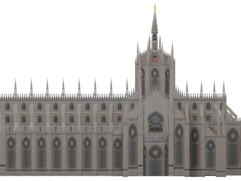 MILAN CATHEDRAL 3D Model