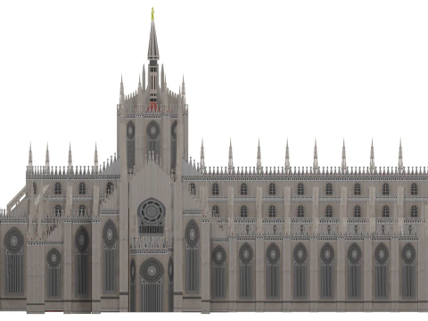MILAN CATHEDRAL 3D Model