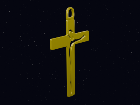 JOHNNY CROSS ART JEWEL Modelo 3D