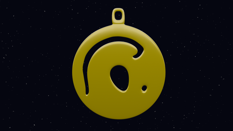 JOHNNY MEDAL ART JEWEL Modèle 3D .c4d .max .obj .3ds .fbx .stl .blend