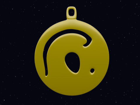 JOHNNY MEDAL ART JEWEL 3D Model