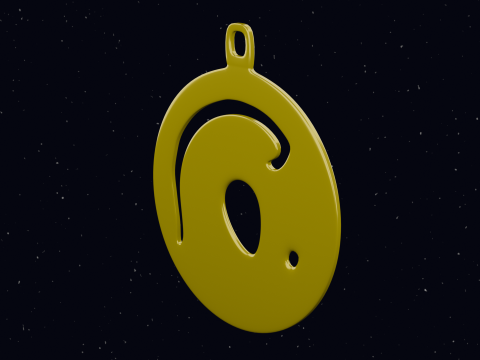 JOHNNY MEDAL ART JEWEL 3D Model