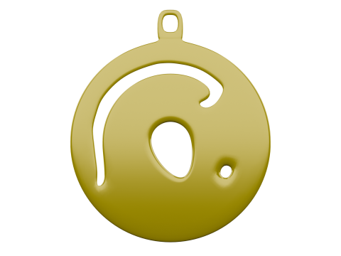 JOHNNY MEDAL ART JEWEL 3D Model