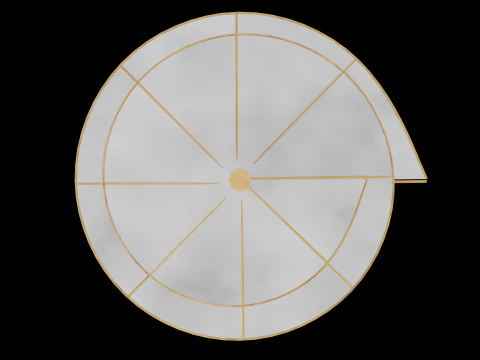 ЛЕОНАРДО ДА ВИНЧИ - ВОЗДУШНЫЙ ВИНТ 3D Модель