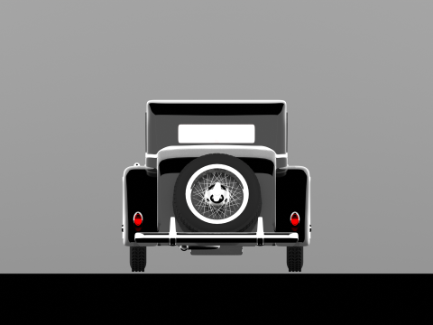 DELAGE D8 SS SEDANCA COUPE 1933 3D Model