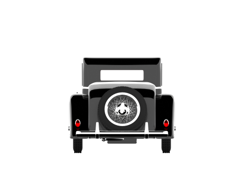 DELAGE D8 SS SEDANCA COUPE 1933 3D Model
