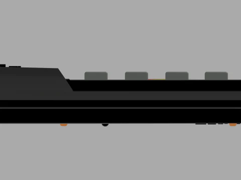 SINCLAIR ZX SPECTRUM 1982 3D Model