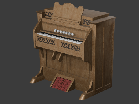 HARMONIUM 3D Модель