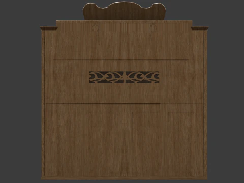 ハーモニウム 3Dモデル