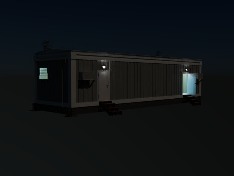 CHU - Containerized Housing Unit Modello 3D