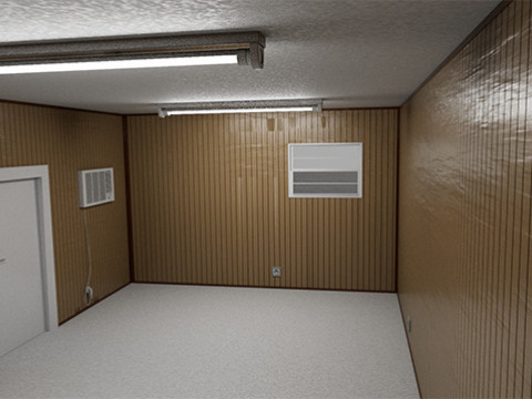 CHU - Containerized Housing Unit Modello 3D