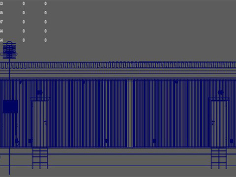 CHU - Containerized Housing Unit Modello 3D