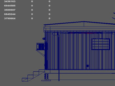 CHU - Containerized Housing Unit Modello 3D