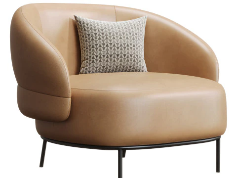 Fauteuil Juliette Modèle 3D