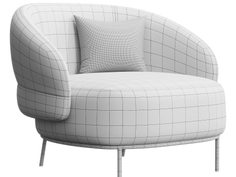Juliet Armchair 3D Model