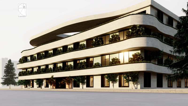 Residential building 3D Model .c4d .max .obj .3ds .fbx .stl .blend 