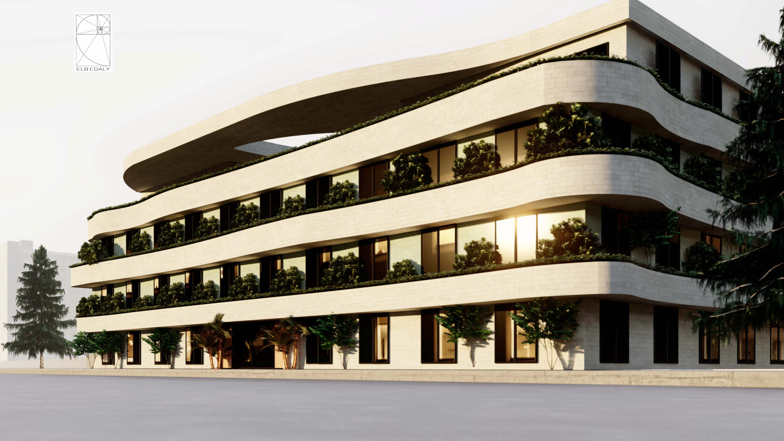 주거용 건물 3D 모델 .c4d .max .obj .3ds .fbx .stl .blend 