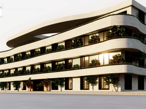 Residential building 3D 모델