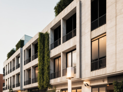 Residential building 3D 모델