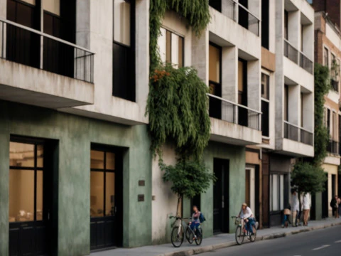 Residential building 3D Model