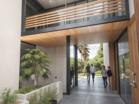 Commercial complex 3D Model