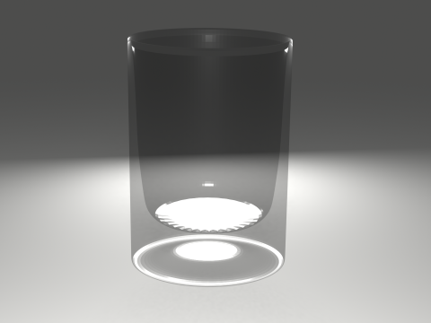 Glass Beaker Model 3D