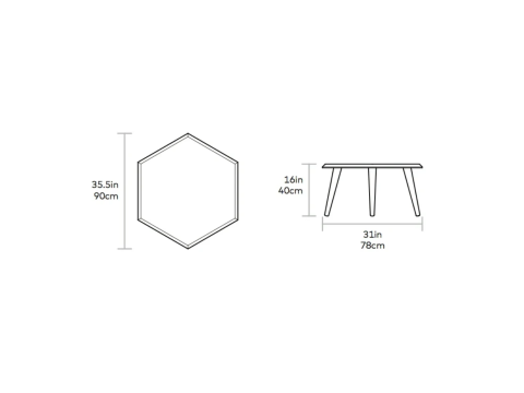 Metric Coffee Table and Metric End Table 3D Model