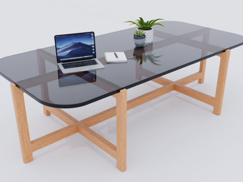 Quarry Tables Collection 3D Model