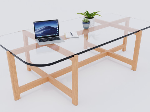 Quarry Tables Collection 3D Model