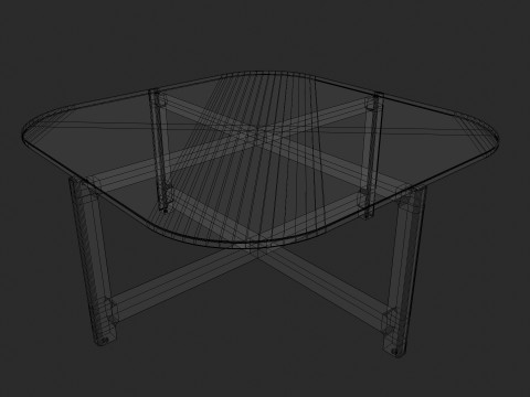 Quarry Tables Collection 3D Model