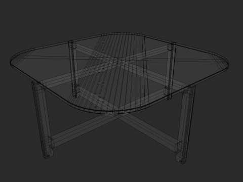 Quarry Tables Collection 3D Model