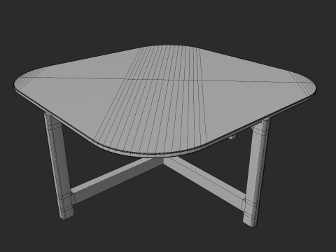 Quarry Tables Collection 3D Model