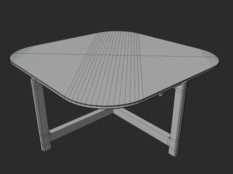 Quarry Tables Collection 3D Model