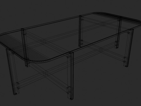 Quarry Tables Collection 3D Model