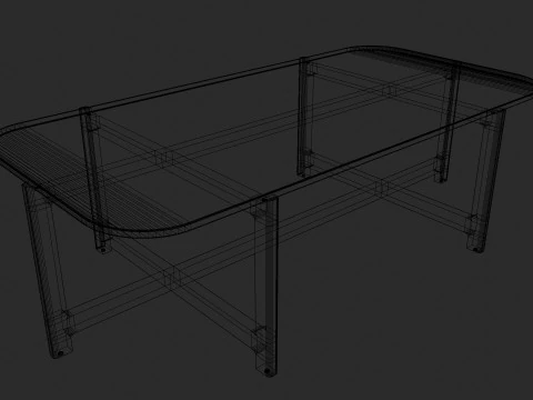 Quarry Tables Collection 3D Model