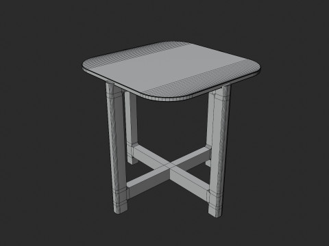 Quarry Tables Collection 3D Model