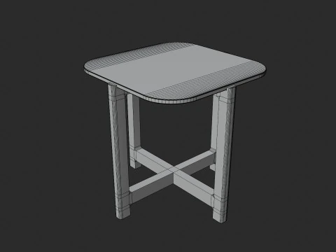 Quarry Tables Collection 3D Model
