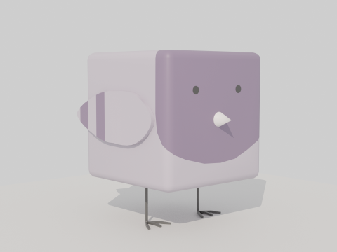 Cubic pigeon Modelo 3D