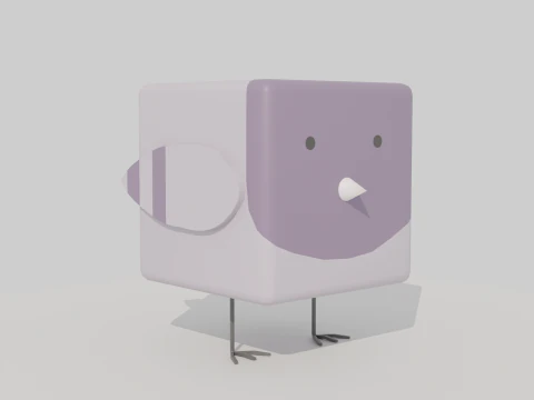 Gołąb sześcienny Model 3D