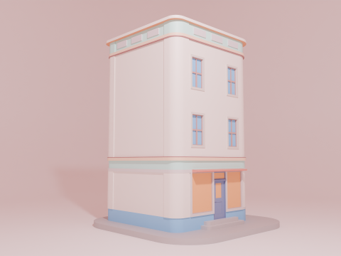 Cozy Cartoon House 3D Модель
