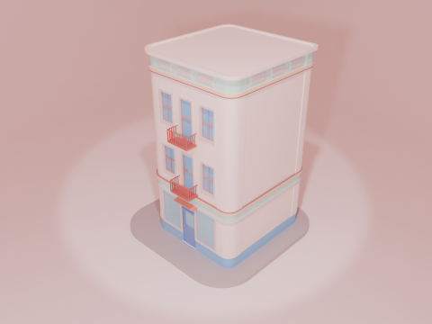 Cozy Cartoon House 3D Модель