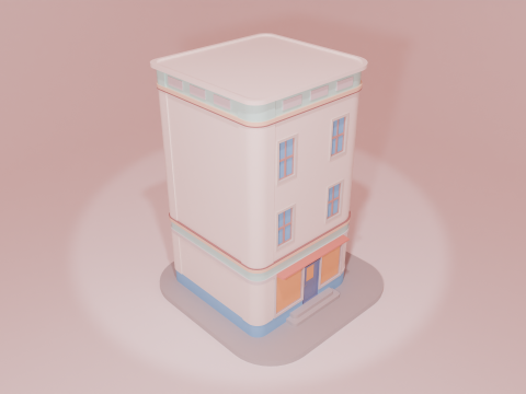 Cozy Cartoon House 3D Модель