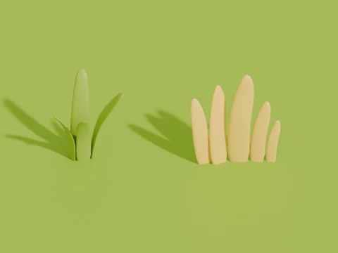 Stylized Cartoon Nature Asset Pack 3D Model