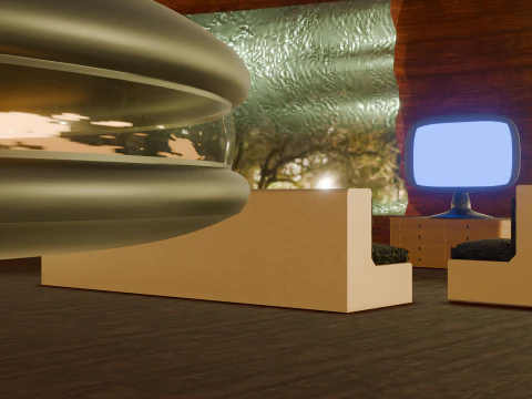 Summer house 3D Model