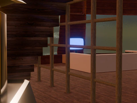 Summer house 3D Model