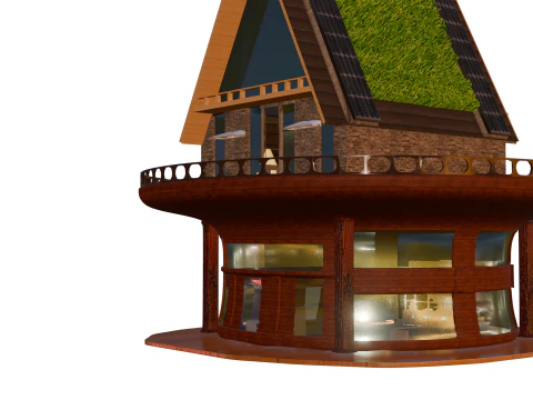 Summer house 3D Model