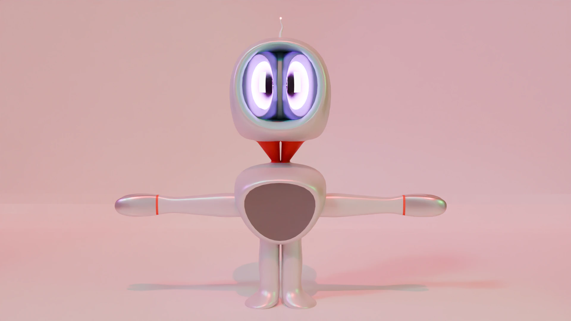 Roboto 3D Model .c4d .max .obj .3ds .fbx .stl .blend 